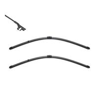 Silencio Flat Blades, spazzole tergicristallo VF411 650 + 425 mm 2 pz • VALEO