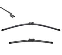 VALEO Silencio Tergicristalli VF429 Kit di Spazzole tergicristallo originali Flat Blade ad Alte Prestazioni, Maggior Visibilità su Strada 650mm/550mm Anteriore Confezione da 2 574392