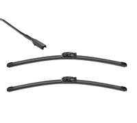 VALEO Silencio VF938 Kit di Spazzole tergicristallo originali Flat Blade ad Alte Prestazioni, Maggior Visibilità su Strada, Facile Installazione 550mm/400mm Confezione da 2 577938