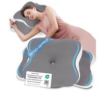 Silencomfort Cuscino Memory Foam, Cuscino Cervicale Ergonomico Supporto per Collo, Cuscinos Ortopedico per Il Collo in Memory Foam con Rimbalzo Automatico per Chi Dorme Di Lato, Di Schiena e Di Pancia