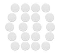 SILENRADAWN 20 Pezzi Piatto Adesivo per Extension in Abs Bianco Resistente Strumento Ausiliario per Applicazione Extension Occhi