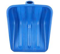SILENRADAWN Badile da Neve in Plastica Blu Resistente e Solido Testina per Rimozione Ghiaccio, Design Semplice e Funzionale per Pulizia e Rimozione Neve Invernale