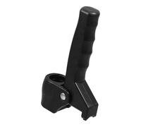 SILENRADAWN Bastone da passeggio con manico ausiliario, pieghevole, nero, con supporto stabile e prevenzione delle cadute, aspetto per bastone da passeggio da 22 mm, per aiuto alla mobilità degli