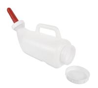 SILENRADAWN Biberon per Vitelli con Manico in Silicone e Pp da 2l, Set per Alimentazione Capre e Mucche, Migliorando Efficienza e Riducendo Lavoro Manuale per Allevamento Bestiame