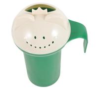 SILENRADAWN Bicchiere per Shampoo a Forma di Verde in Eva, Facile da Usare per Risciacquo Chioma, per Bagno e Spiaggia, Giocattolo da Bagno e Bambine