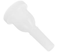 SILENRADAWN Bocchino per Trombone in Abs Leggero senza Sbavature per Principianti e Professionisti Colore Bianco Accessorio per Trombone Tenore