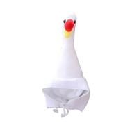 SILENRADAWN Cappello da Cigno Bianco Morbido Regolabile in Peluche e Cotone Pp Concordato per Feste di Costumi Divertenti e Celebrazioni Unisex Cartoon