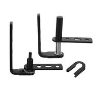 SILENRADAWN Cerniera di Chiusura Porta Saloon in Acciaio Inox 304 Chiusura Automatica a Gravità Doppia Apertura Interna ed Esterna Ricambio Ferramenta per Porte a Battente e Persiana