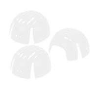 SILENRADAWN Inserto per Cappello da Baseball Bianco 3 Pezzi in Plastica per Protezione Testa Versatile per Giardinaggio e Uso Casual