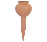 SILENRADAWN Irrigatore Automatico Riduce Annaffiature Manuali per Piante in Terracotta Marrone 21x8,6cm per Interni ed Esterni Durante Le Vacanze