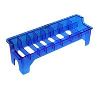 SILENRADAWN Organizer per Pettini Regolatori Tagliacapelli in Plastica 8 Scomparti, Scatola di Protezione e Conservazione per Strumenti, Utilizzo Professionale e Domestico Stile Stili multipli