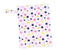 SILENRADAWN Organizer Wet Dry Pasta Rosa per Pannolini Riutilizzabile Borsa con Tasche Multiple in Dacron per Viaggi Quotidiani fuori Casa