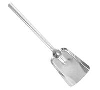 SILENRADAWN Pala per Cenere da Forno in Ghisa Spessa con Manico, Pala per Carbone e Braciere, Strumento per Pulizia Stufa e Stufa, Utensile da Giardino Multiuso per Manutenzione Fuoco