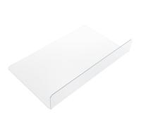 SILENRADAWN Paraspruzzi per Bagno e Lavello Cucina in PVC Antischizzi 30x5x17,8 Cm Protezione Acqua Doccia, Barriera per Lavandino Resistente e Pratica per Uso Domestico