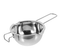 SILENRADAWN Pentola Riscaldamento Rapido per Sciogliere Margarina e Cioccolato in Acciaio Inossidabile da 400ml e Design Ergonomico per Preparare Dessert e Salse