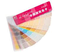 SILENRADAWN Schede Colore Ral Opache per Pittura Angoli Lisci, Set di Campioni per Vernici Architettoniche, Utile per Decorazione e Ambienti Residenziali