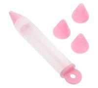 SILENRADAWN Set 1 Penna Decorativa per Dolci in Silicone 4 Punte Versatili per Disegnare e Decorare Torte e Cioccolato, Utensile Multifunzionale per Pasticceria