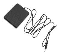 SILENRADAWN Sostituzione in 3.5mm Interfaccia Sustain e Pianoforte per Plastica Nera Facile Veloce, Accessorio Portatile per Pianoforti Elettronici