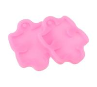 SILENRADAWN Stampi in Silicone Rosa 2 Pezzi per Dolci Fai da Te, Antiaderenti e Inodore, per Feste e Creazioni Creative di Pasticceria Colore Casuale