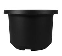 SILENRADAWN Vaso per Piante in Plastica Pp Nero Foro di Drenaggio e Resistente All'usura, Vaso Controlla Radici Traspirante per Giardino e Piante Succulente