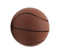 Silent Basketball - Aggiornamento 2025 Dribble Dream Quiet Pallacanestro | Pallacanestro silenzioso in PU | Pallone da allenamento in sala con borsa a rete | Pallone da allenamento interno in schiuma
