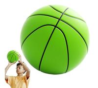 Silent Basketball - Soft Basketball Ball Silent Ball, Silent Basketball Dribbaling Indoor, High-Density Foam Ball, Bright Mute Basketball for Game, Practice, Kids Teens Adults