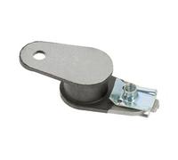 SILENT BLOCK ALLUMINIO GOMMA + CLIPS MARMITTA TERMINALE SCARICO LUNGHEZZA 76mm