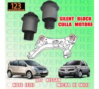 SILENT BLOCK SUPPORTI BOCCOLE CULLA MOTORE NISSAN NOTE (E11) MICRA III (K12)