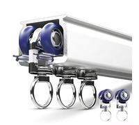 Silent Ceiling ain Track System Du Single Rail con Silent Glide Runners Perfetto forains divisori in soggiorno camera da letto ufficio camper