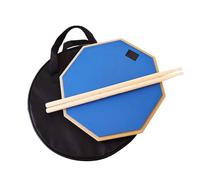 Silent Drum Pad, Drum Practice Pad, Drum Mute Pads, Portable Silent Shock-absorbing Drumming Pad Snare Pads Double Sided Drums Sticks, Storage Bag for Beginners Practice Drumming