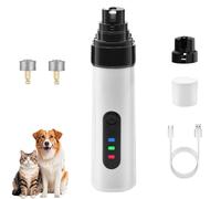Silent Groom Pro Nail Grinder, 2025 New Silent Pet Nail Grinder, Rechargeable Micro Precision Electric Dog Nail Trimmers Pet Paws Grooming Smoothing Tool (1pcs)