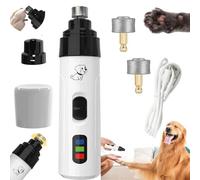 Silent Groom Pro - Tagliaunghie per cani, ricaricabile, USB, impermeabile, elettrico, per la toelettatura delle zampe, per cani e gatti