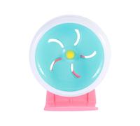 Silent Hamster Plastic Running Wheel Blue Pet Plaything