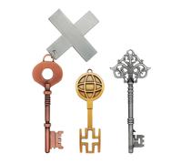 Silent Hill 2 Chiavi Set Replica In Metallo 3 Pezzi Limited Edition