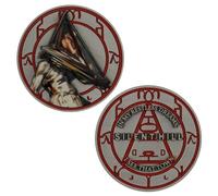 Silent Hill - Moneta a forma di testa di piramide,