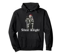 Silent Knight Medieval Renaissance Faire Christmas Felpa con Cappuccio