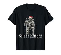 Silent Knight Medieval Renaissance Faire Christmas Maglietta
