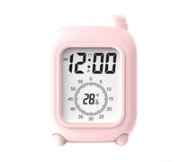 Silent Mini valigia Timer con funzione sveglia e display visivo perfetto per studio mirato (rosso chiaro)