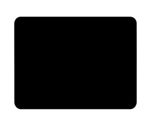 Silent Monsters Tappetino Mouse 24 x 20 cm piccolo, Nero, Bordo tagliato al laser, Durevoli, antiscivolo e silenzioso, gioco, ufficio, casa, lavabile, arrotolabile, Tappetini per il Gaming Mousepad