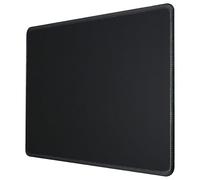 Silent Monsters Tappetino Mouse250 x 200 mm piccolo, nero, con Bordo Cucito, Durevoli, antiscivolo e silenzioso, gioco, ufficio, casa, lavabile, arrotolabile, Tappetini per il Gaming Mousepad