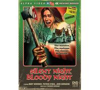 Silent Night, Bloody Night (Retro Cover Art) (DVD) John Carradine Mary Woronov
