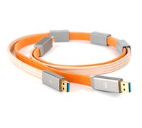 Silent Power by ifi Audio Gemini USB 3.0 A vers B 1,5m - Câble USB, USB-A vers USB-B, USB 3.0