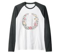 Silent Smiling Woman Most Dangerous Animal - Maglia con Maniche Raglan