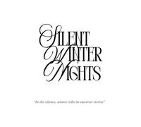 Silent Winter Nights: Beautiful 130-Page Notebook for Notes, Quotes, and Daily Writing