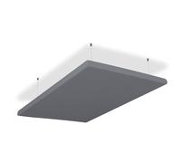 SILENT4® Panelli Fonoassorbenti Sofitto, 114x72x5cm, Pannello Fonoassorbente acustico, montaggio a adesivo e a vite, misurabile, migliore acustica della stanza grazie ai pannelli acustici