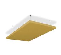 SILENT4® Panelli Fonoassorbenti Sofitto, 114x72x5cm, Pannello Fonoassorbente acustico, montaggio a adesivo e a vite, misurabile, migliore acustica della stanza grazie ai pannelli acustici