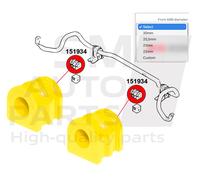 Silentbloc barra stabilizzatrice anteriore di Renault Captur I Clio III Clio ...