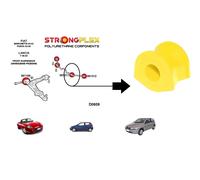 SILENTBLOCK BARRA STABILIZZATRICE Fiat Punto 1 Barchetta BOCCOLE POLIURETANO