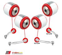 Silentblock braccio anteriore superiore per Audi A4 B7 (2005-2008) FWD Quattr...