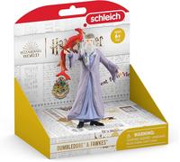 Silente & Fanny 2 Figures 11 CM Box Schleich Dumbledore e Fawkes Fenice Potter